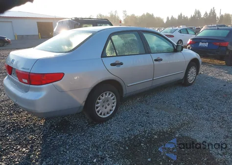 2005 Honda Accord 2.4 Dx из США, поврежденный, VIN 1HGCM56155A161638